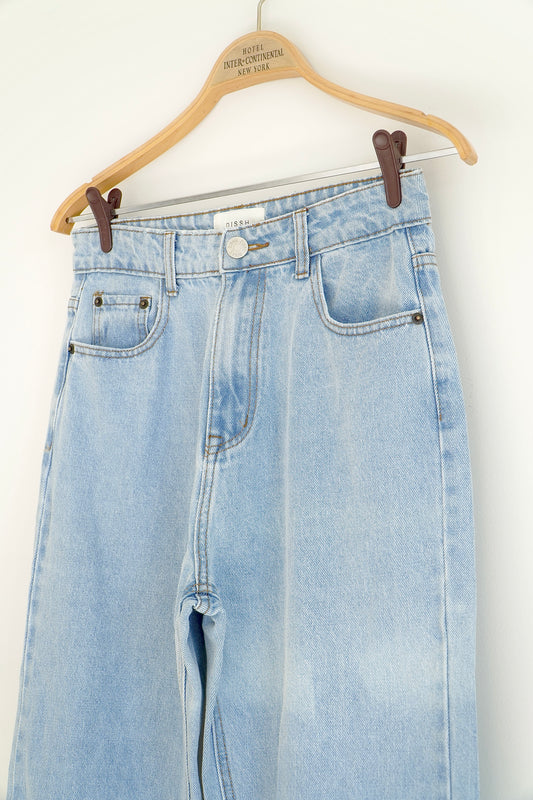 DISSH Blue High-Rise Ripped Jeans (10 Au)