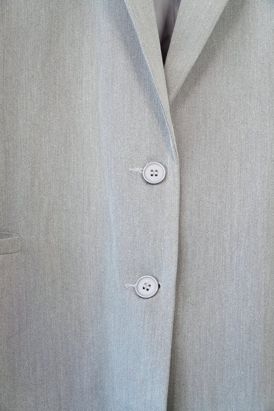 Charcoal Grey Oversized 'Ashwood' Suit Blazer (M/L)