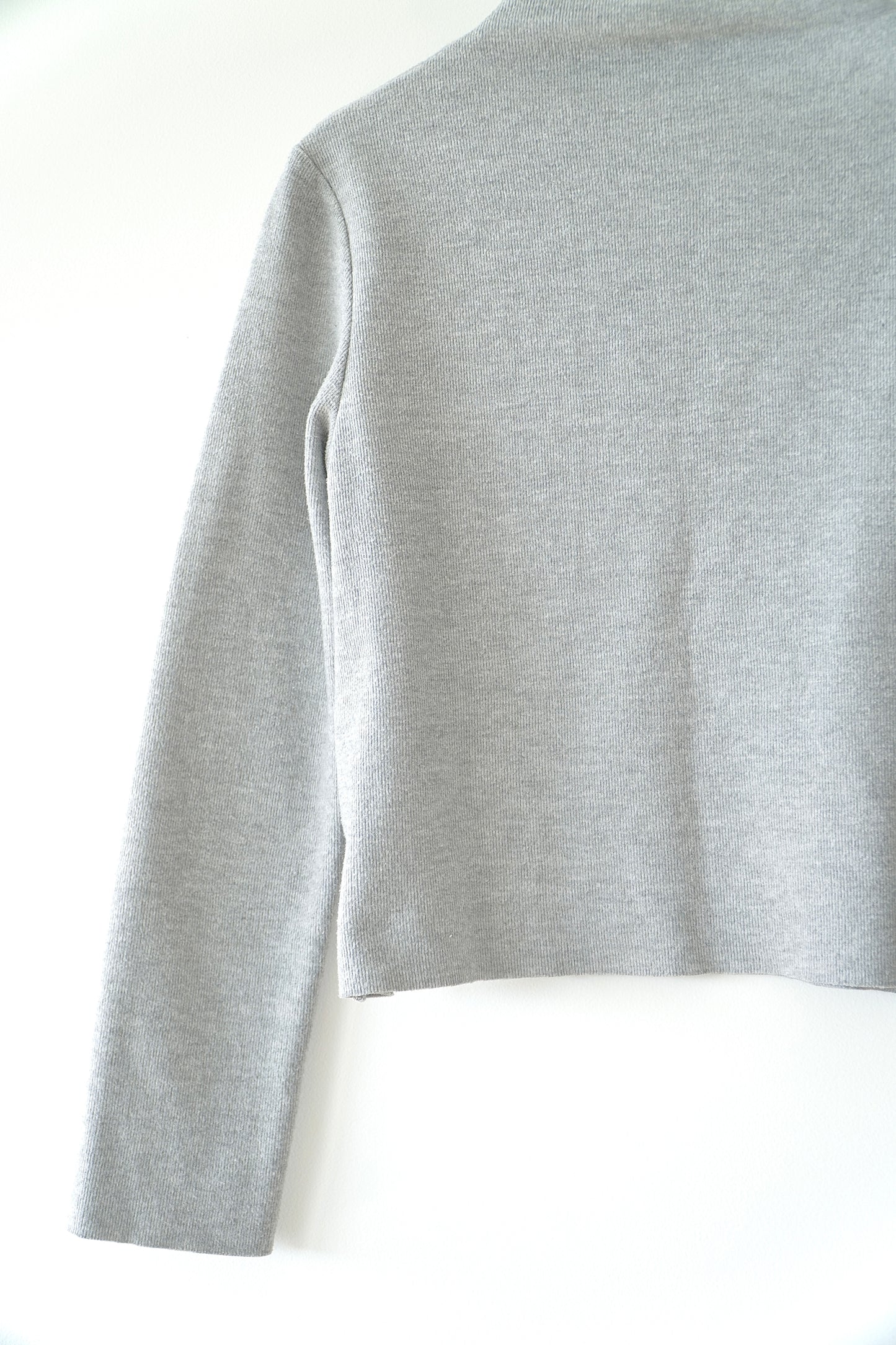 Zara Trafaluc Light Grey Mock Neck Sweater (L)