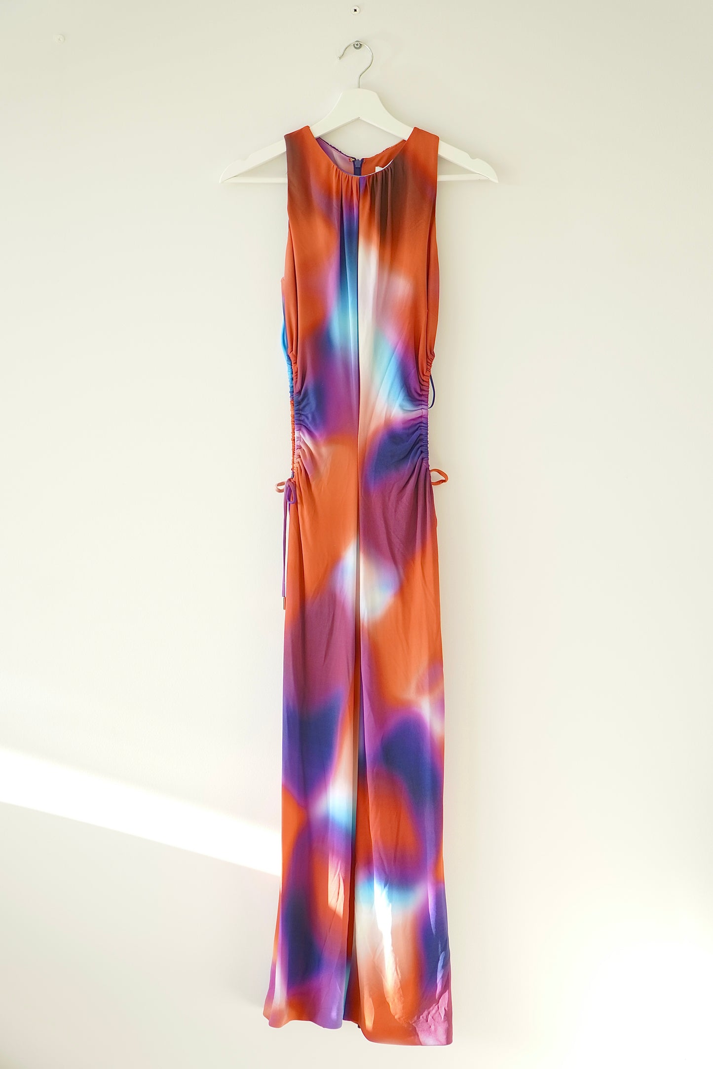 Rebecca Vallance Printed Cut Out Dress (8 Au)