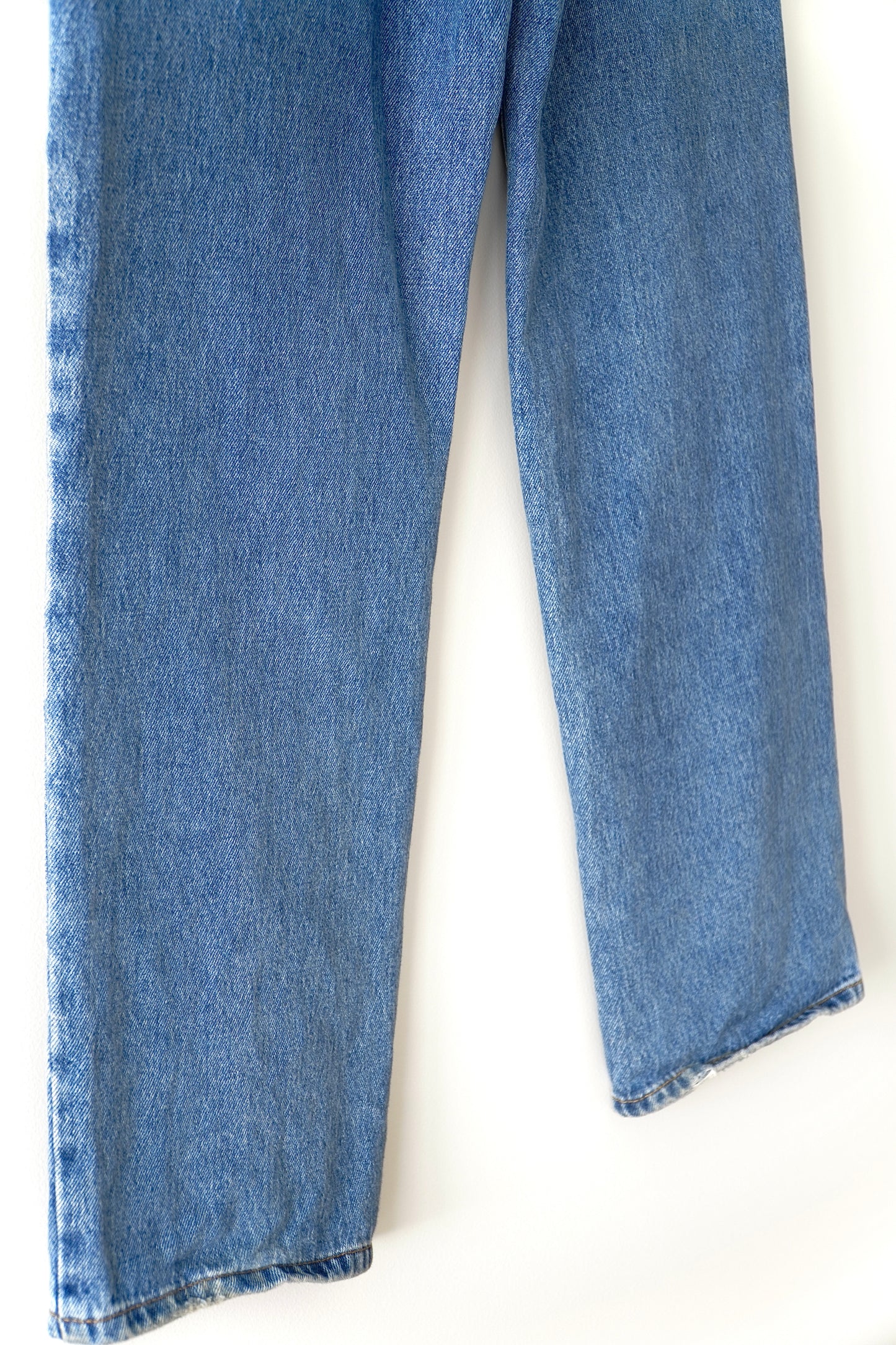 Glassons Dark Blue Denim Wide-Leg Jeans (8 Au)