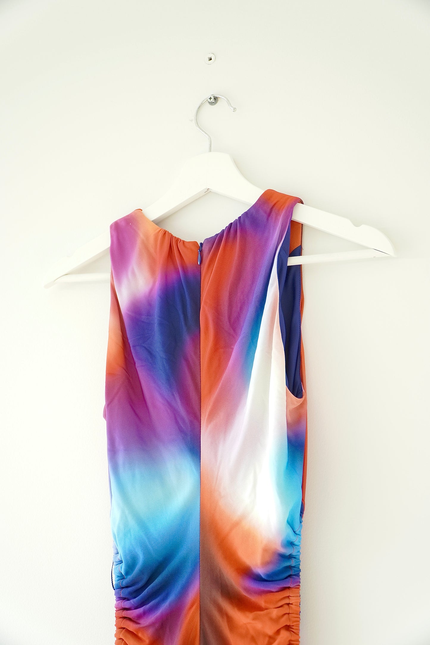 Rebecca Vallance Printed Cut Out Dress (8 Au)
