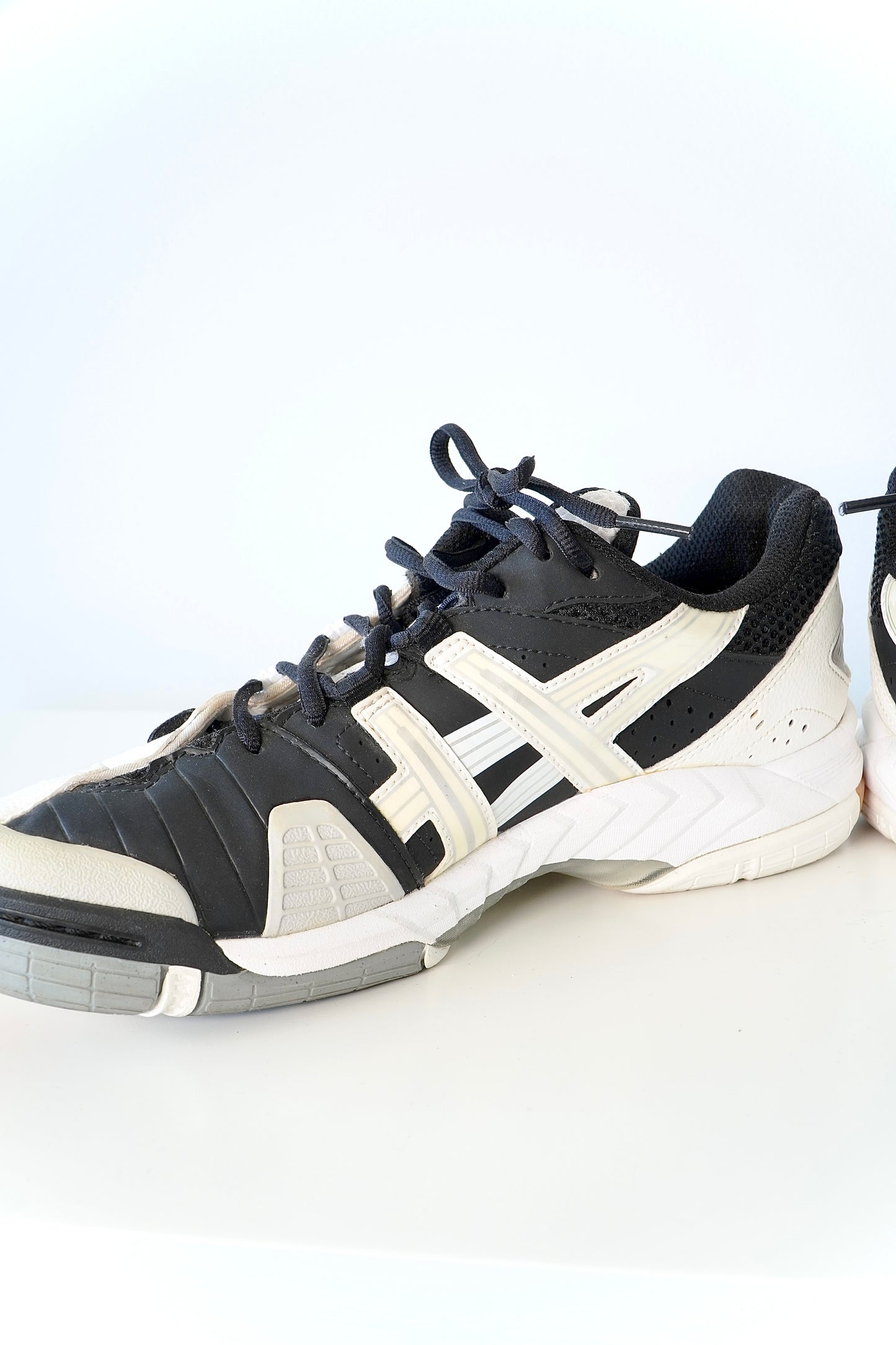 Asics Black and White Gel-Sensei 4 Sneakers (40 EU)