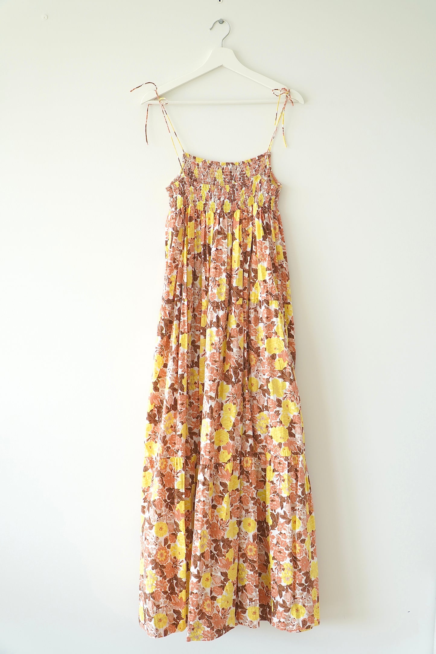 SWF Floral Print Tiered Maxi Gown (M)