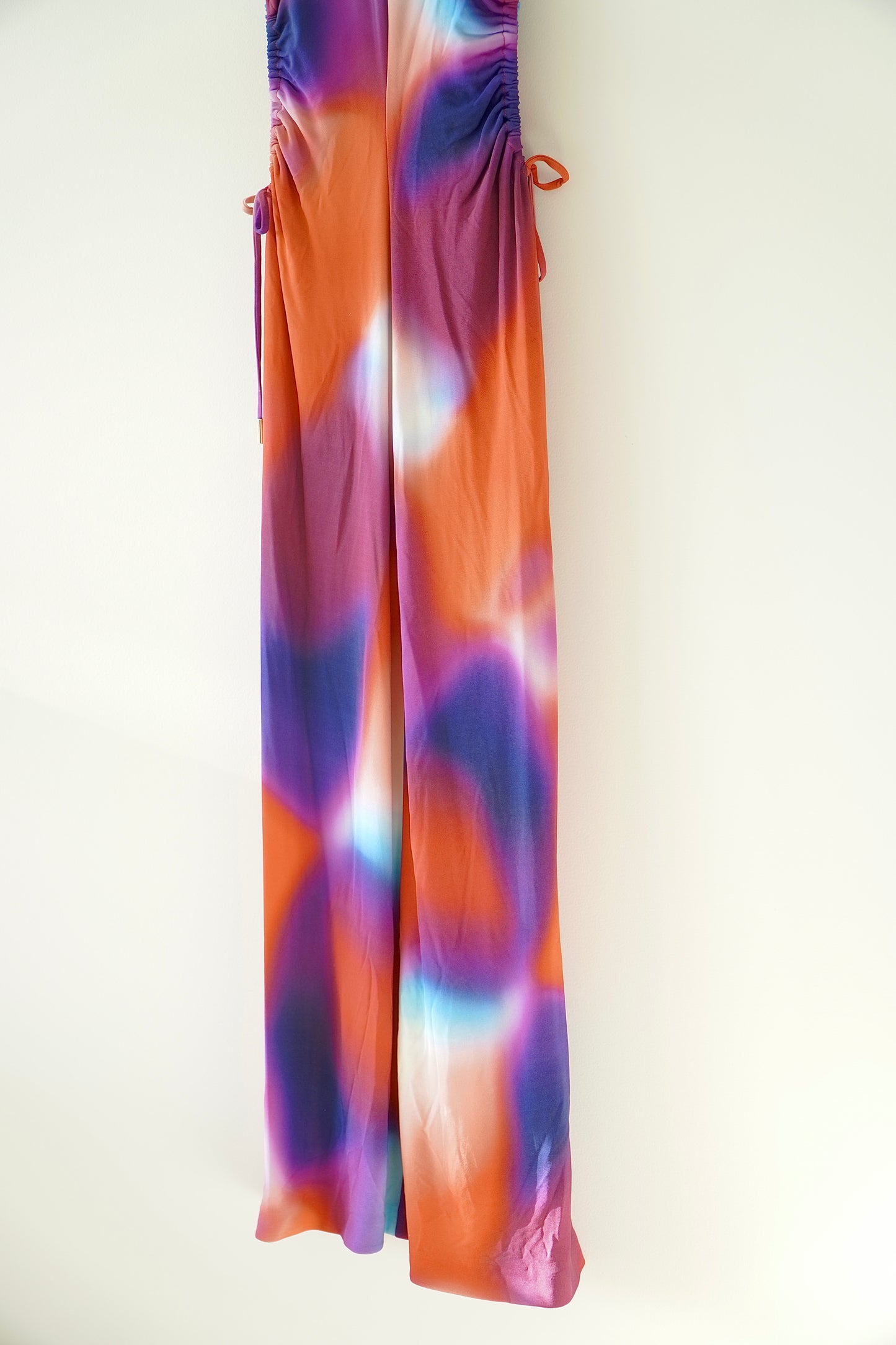 Rebecca Vallance Printed Cut Out Dress (8 Au)