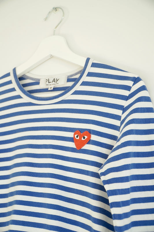 Comme Des Garçons Striped Long Sleeve Top (M)