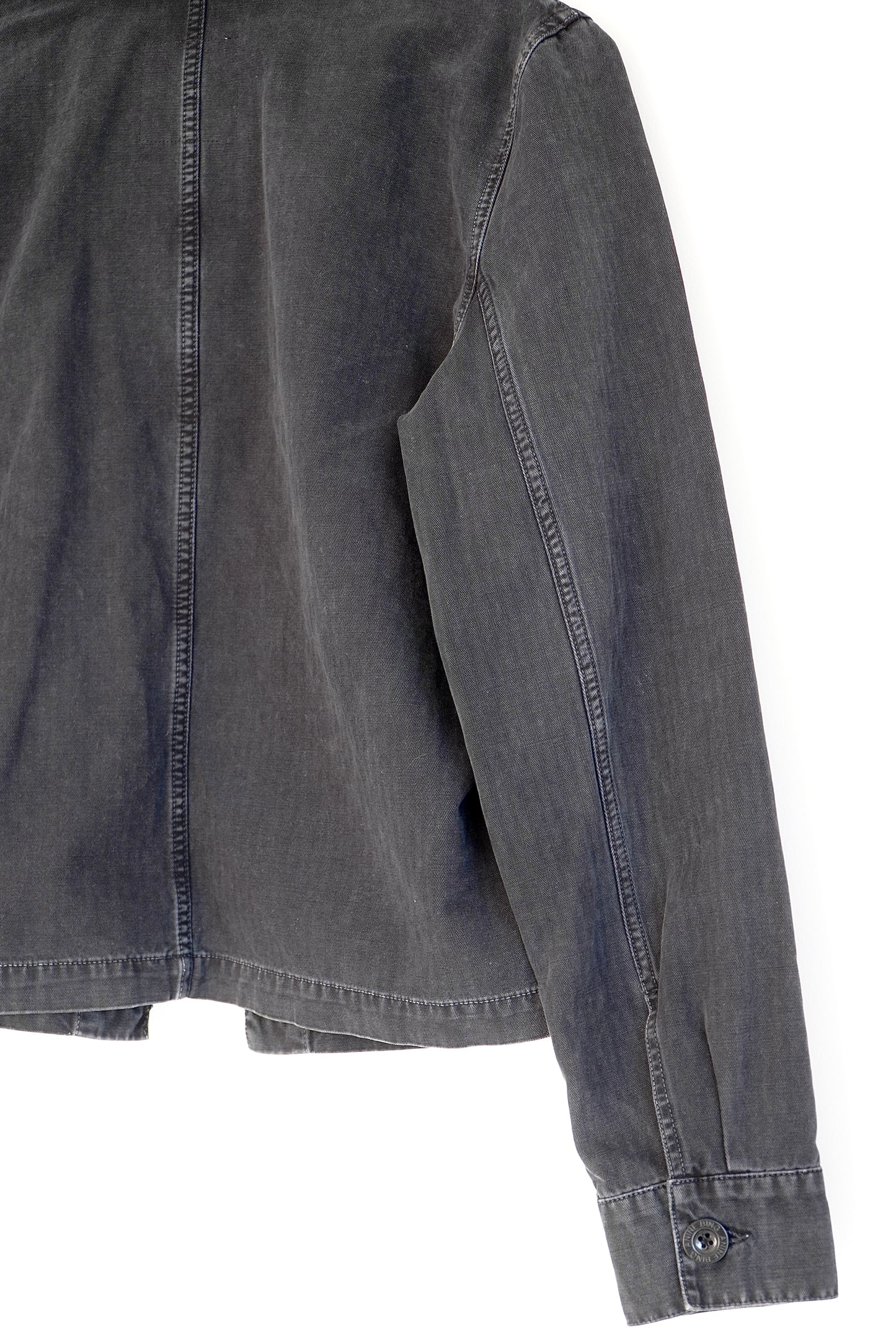 Anine Bing Washed Black Relaxed Utility Jacket (XS)