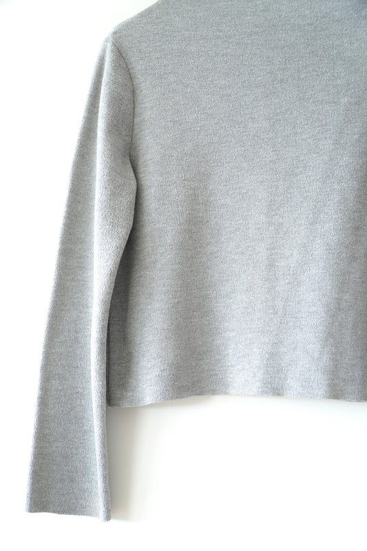 Zara Trafaluc Light Grey Mock Neck Sweater (L)
