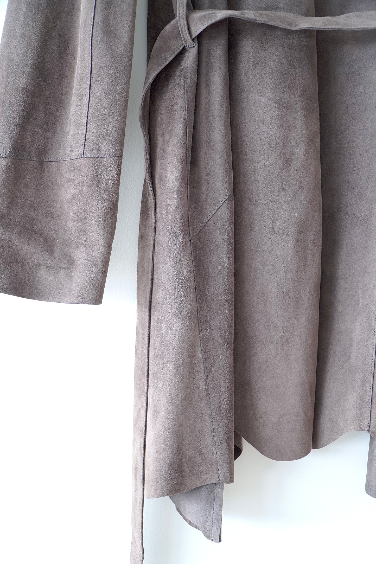 Just Cavalli Dark Brown Soft leather Waterfall Jacket (46)