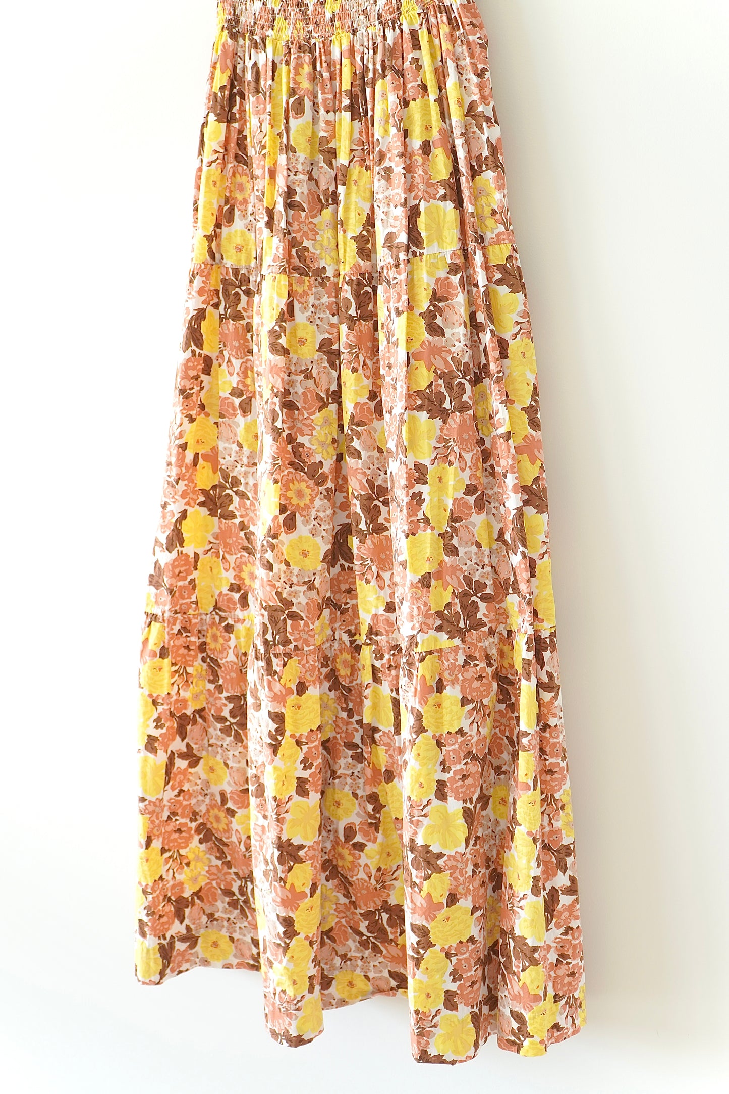 SWF Floral Print Tiered Maxi Gown (M)