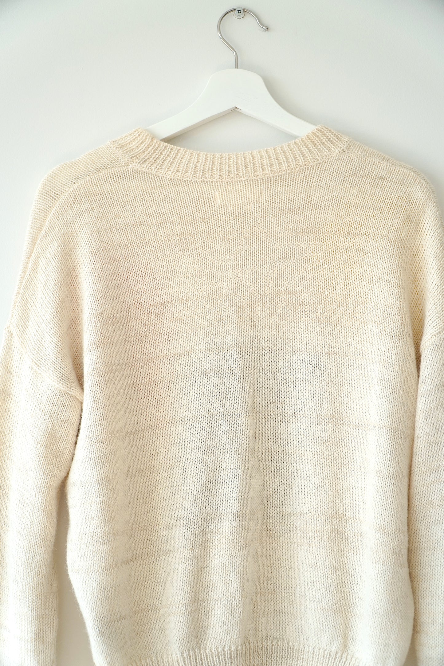 Isabel Etoile Marant Colourful Frayed Alpaca Blend Sweater (36)