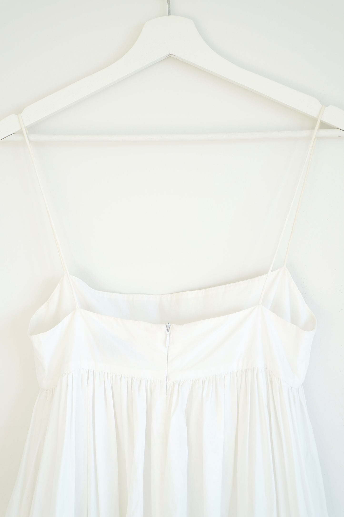 Matteau White Broderie Anglaise Maxi Dress (S)