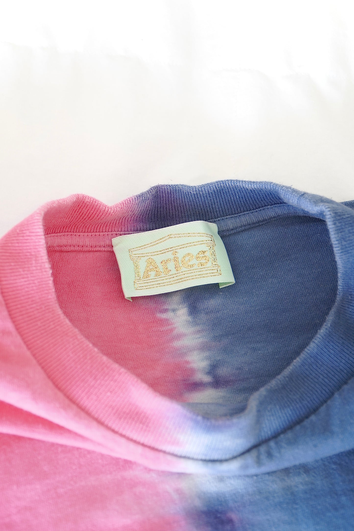 Aries Tie Dye Split ‘Temple’ T-shirt (XS)