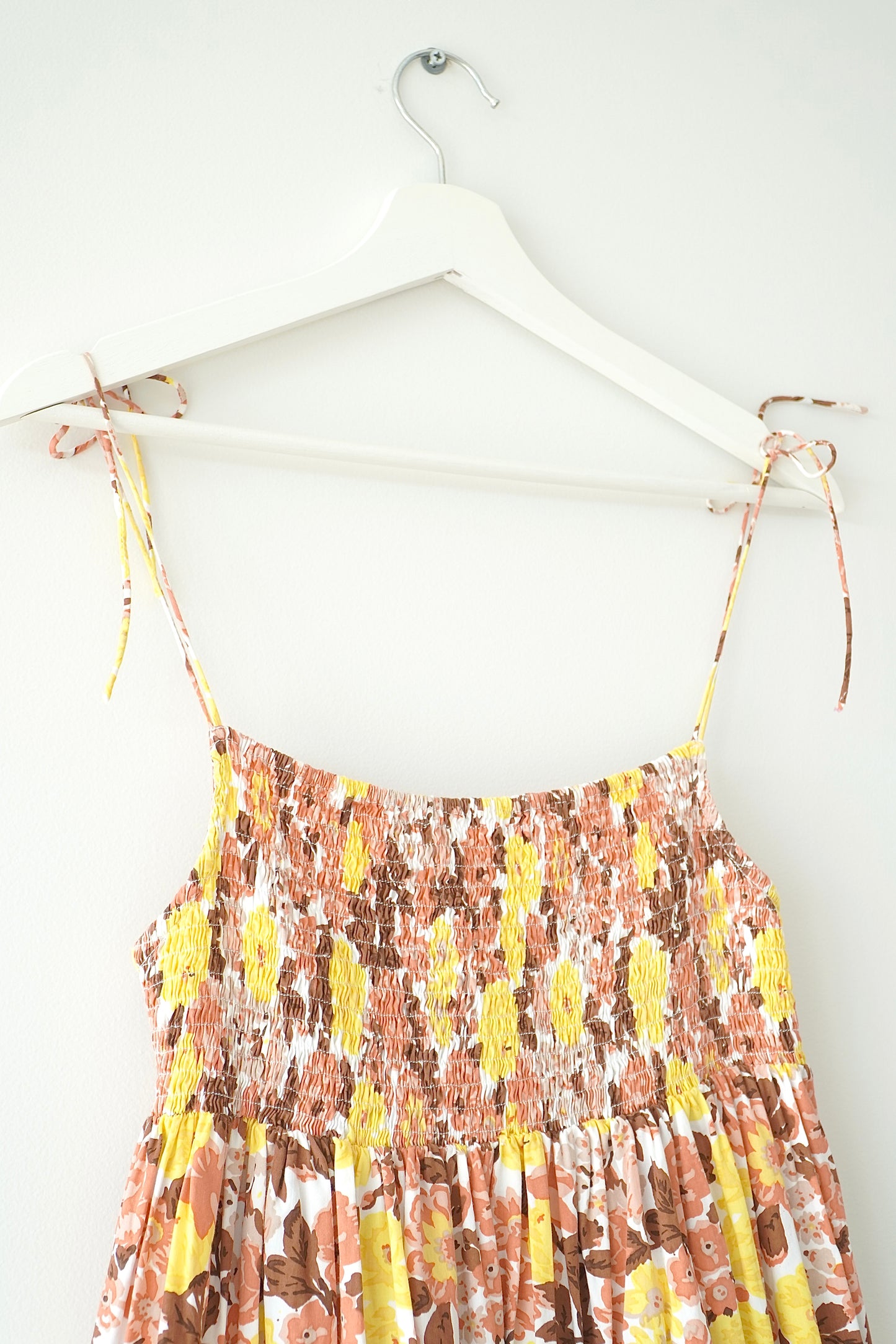 SWF Floral Print Tiered Maxi Gown (M)