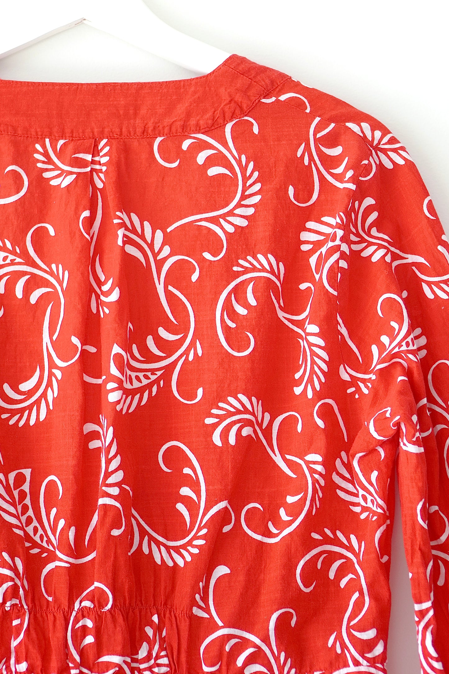 Seafolly Red Patterned Tunic Coverup Beach Dress (10 Au)