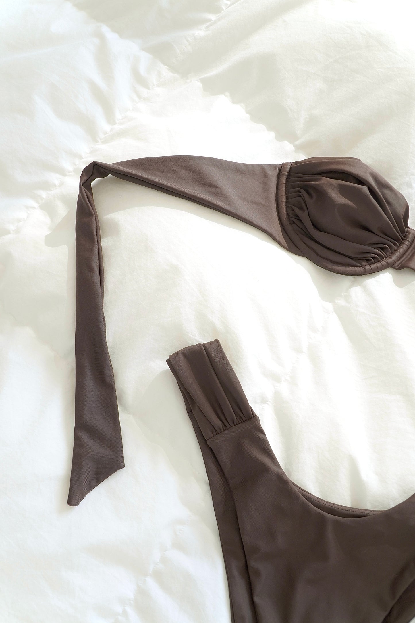 SYLK SWIM Chocolate Bikini Set (S)