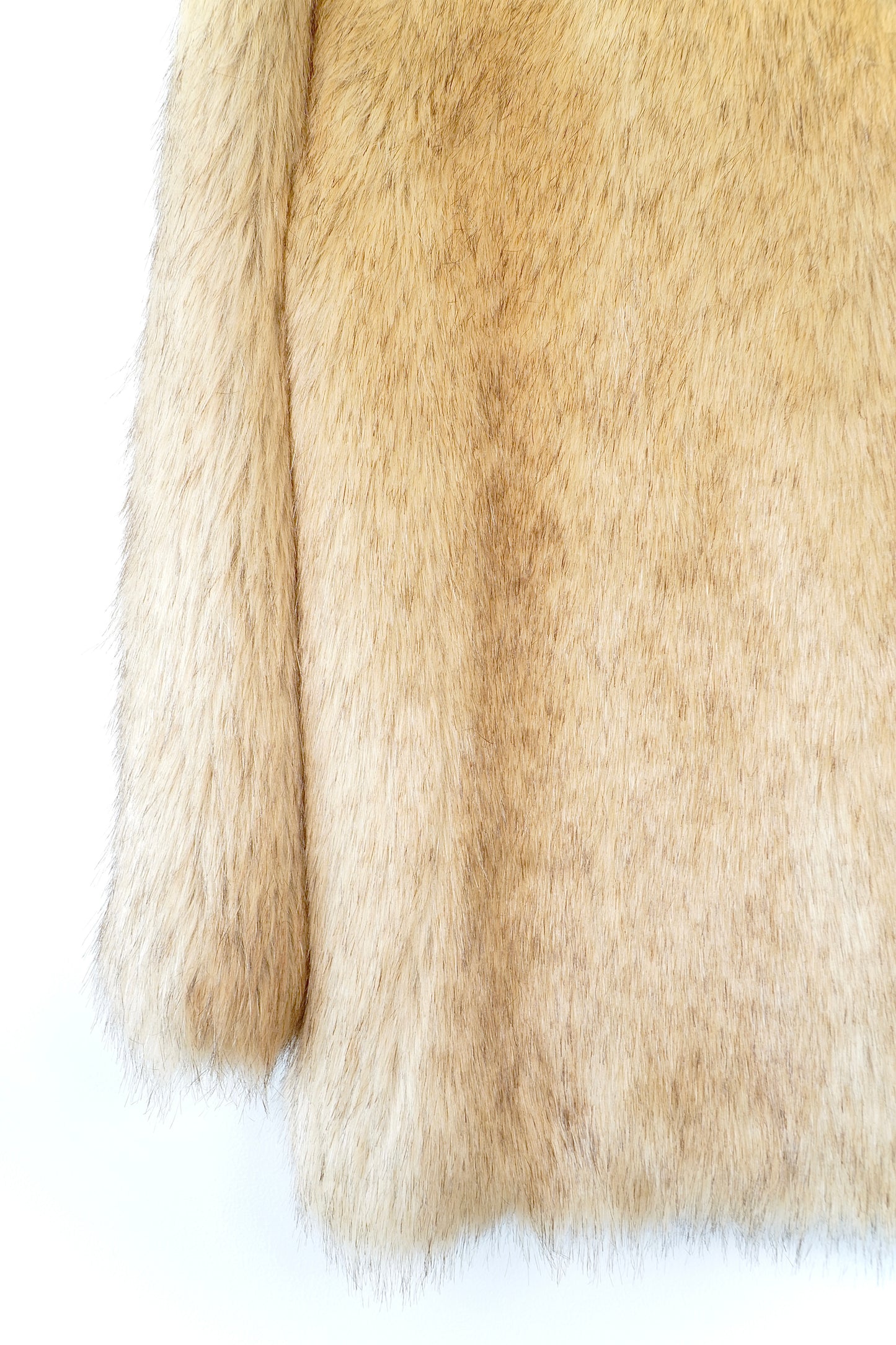 Zara Trafaluc Outerwear Brown Faux Fur Coat Jacket (M)