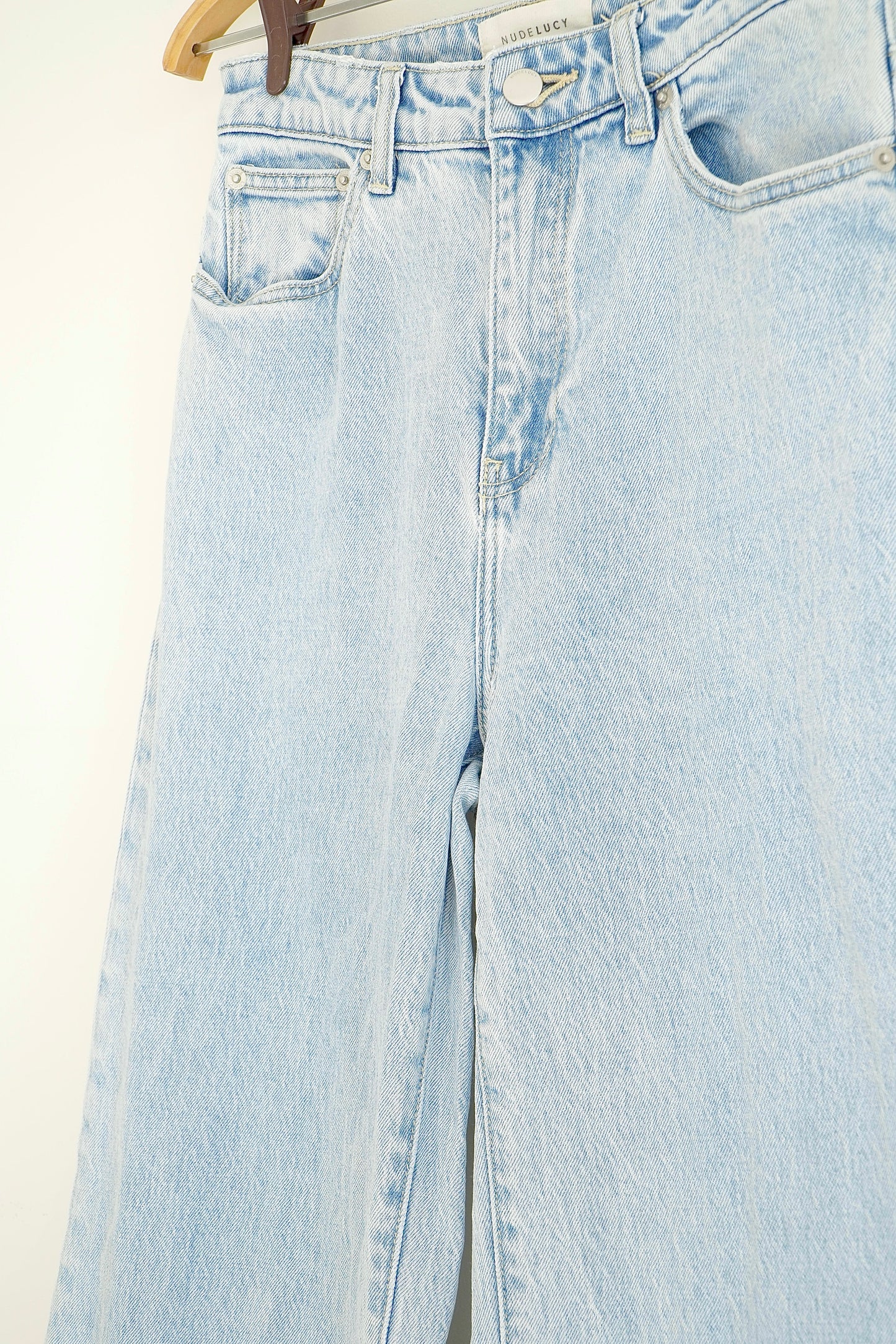 Nude Lucy Stretch Wide Leg Jeans (27)