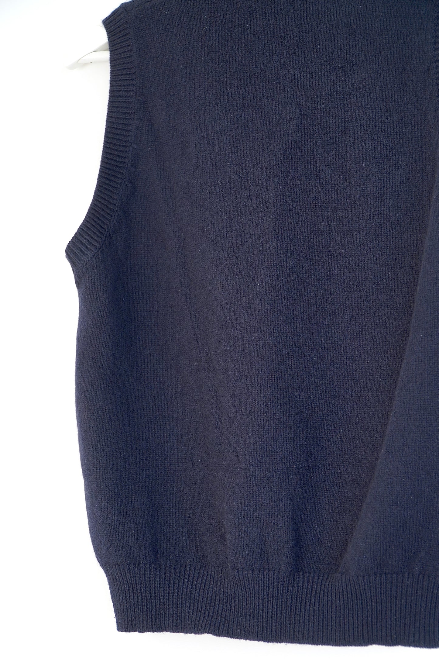 Brandy Melville Navy Wool Knit Sweater Vest (O/S)
