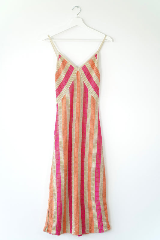 Suboo Striped Knit Midi ‘Jacquelyn’ dress (XS)