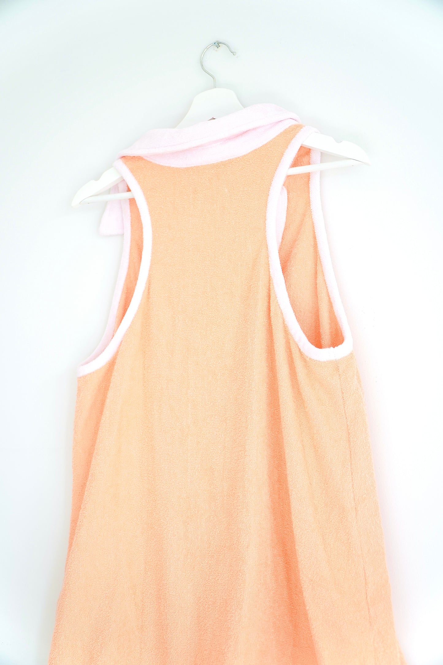 BLANCA Pastel Towelling Sleeveless Beach Dress (O/S)