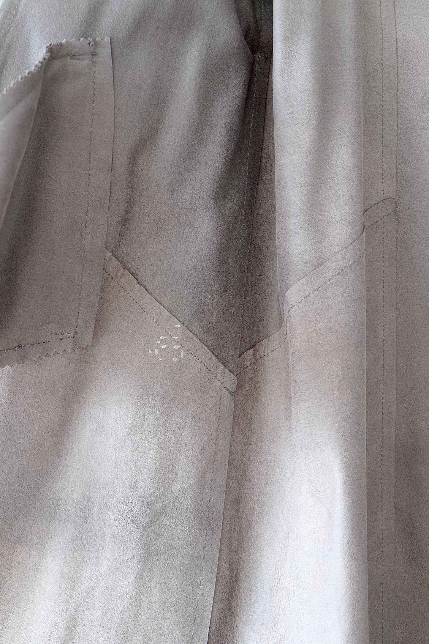Just Cavalli Dark Brown Soft leather Waterfall Jacket (46)
