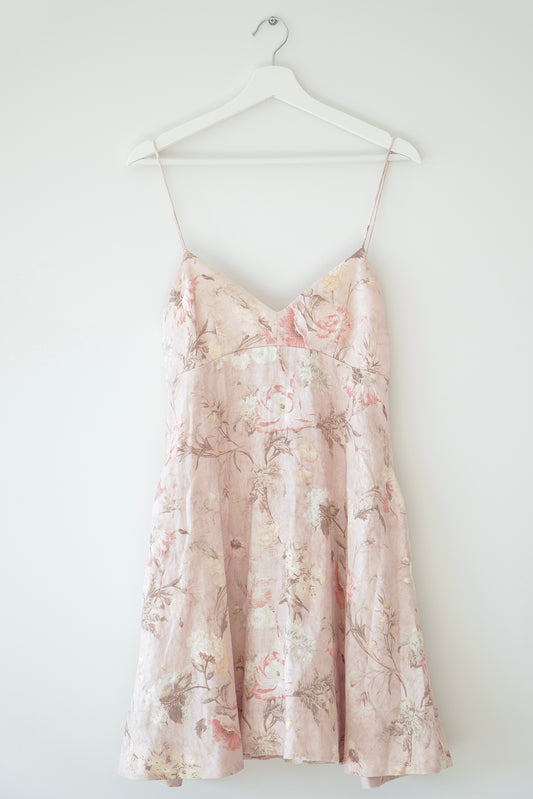 Zimmermann Dusty Blush Floral Sundress (0)