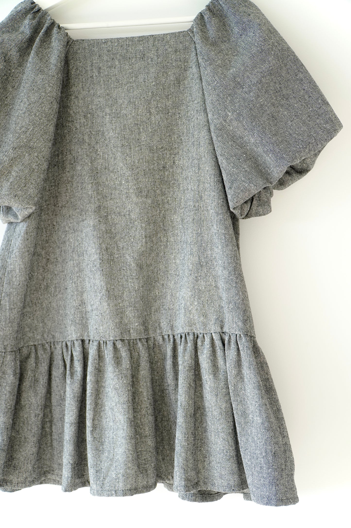 One After Another, Nice Claup Grey Tweed Mini Dress (Fits 8-10 Au)