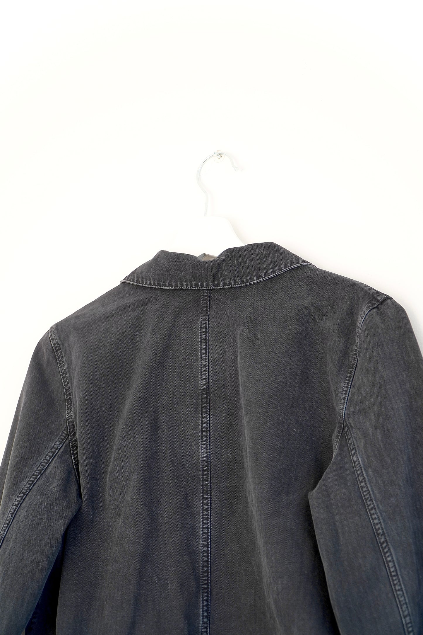 Anine Bing Washed Black Relaxed Utility Jacket (XS)