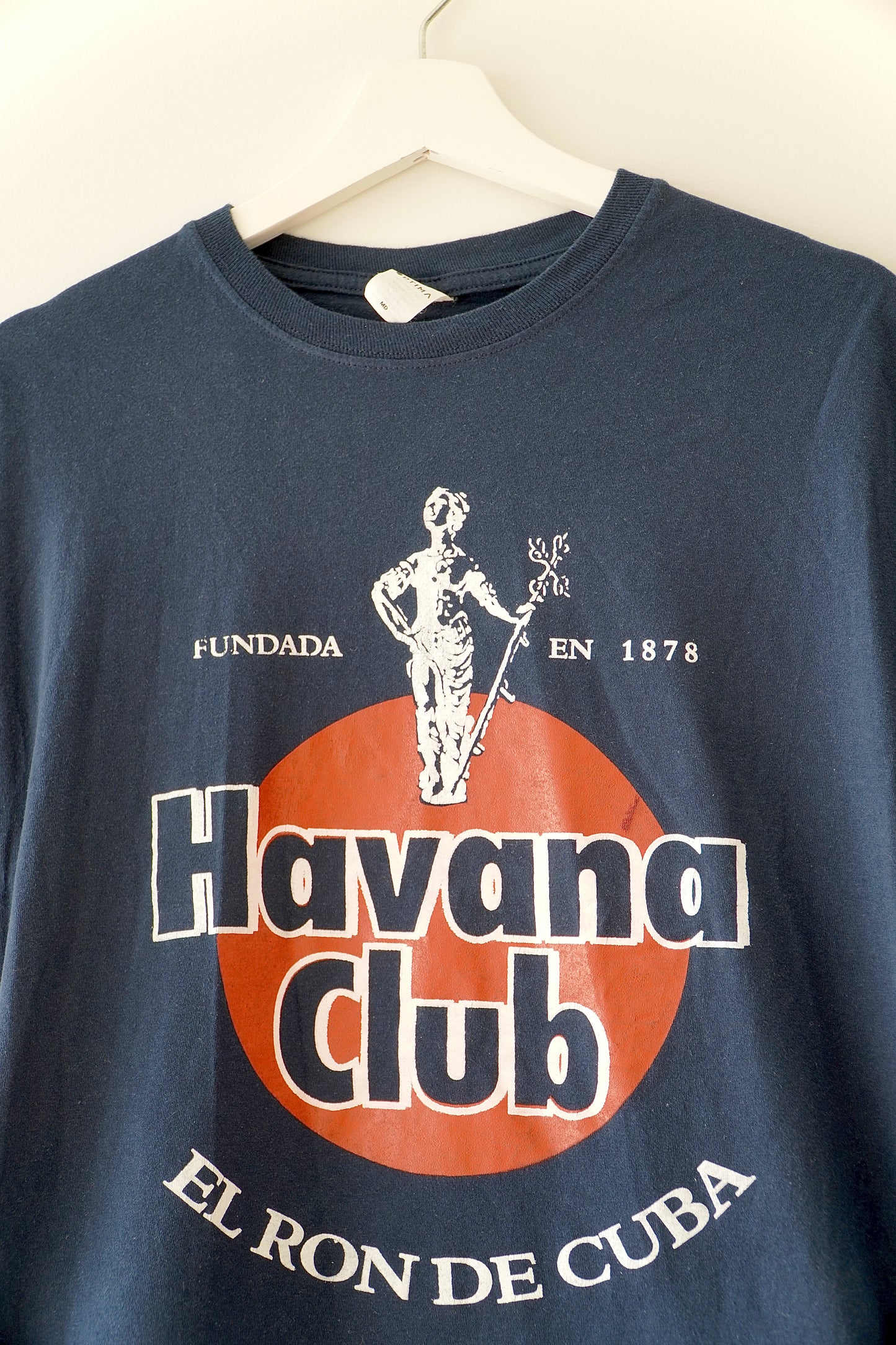 Optima Graphic Navy ‘Havana Club’ Tee (M)