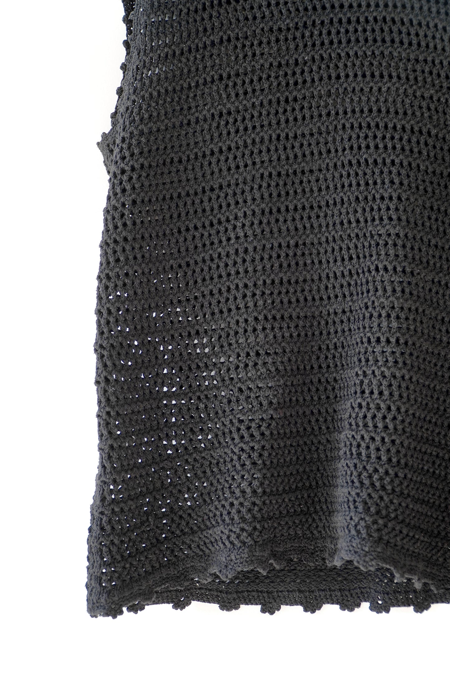 Wilfred Black Crotchet Sleeveless Top (XS)