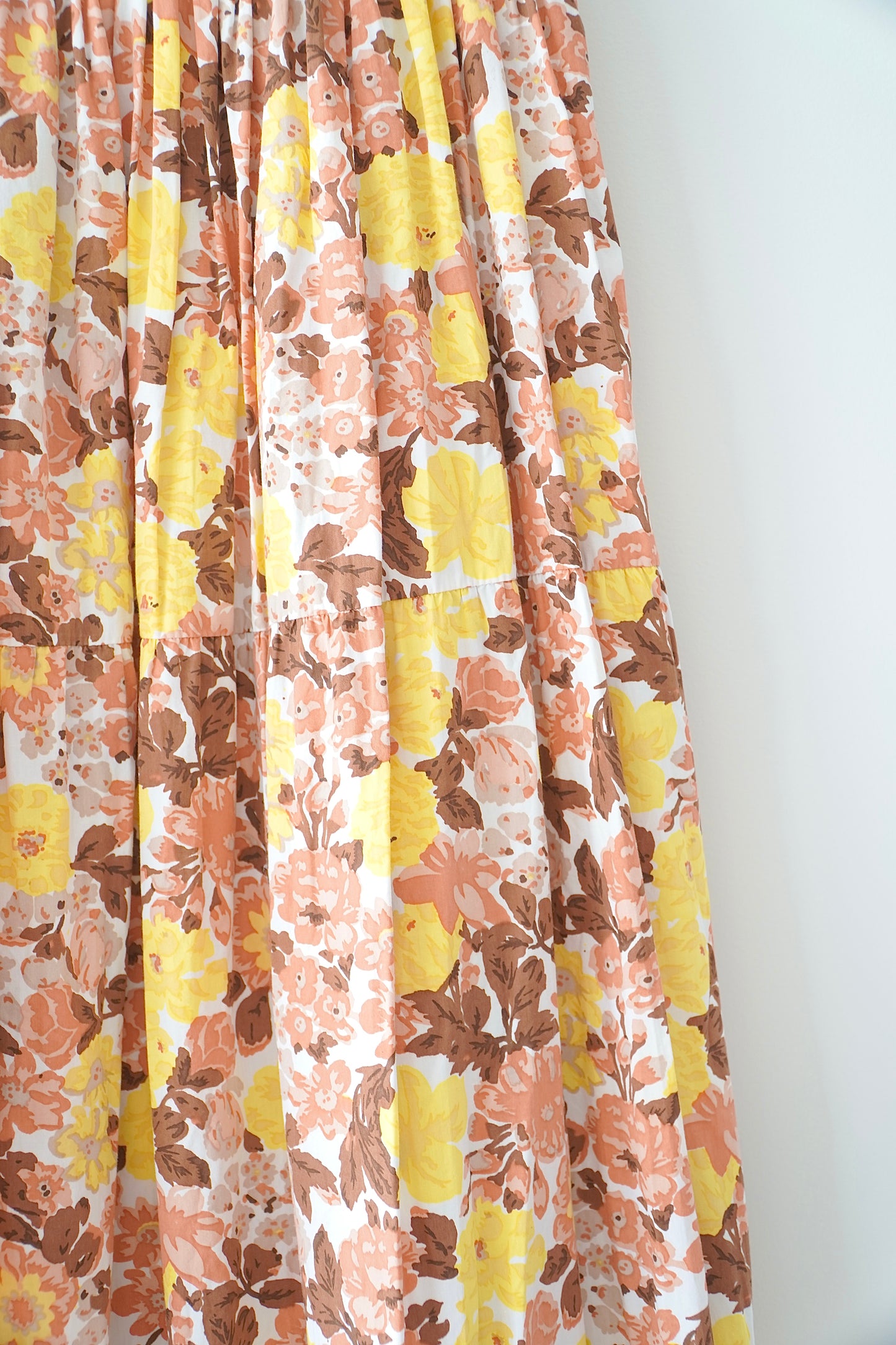 SWF Floral Print Tiered Maxi Gown (M)