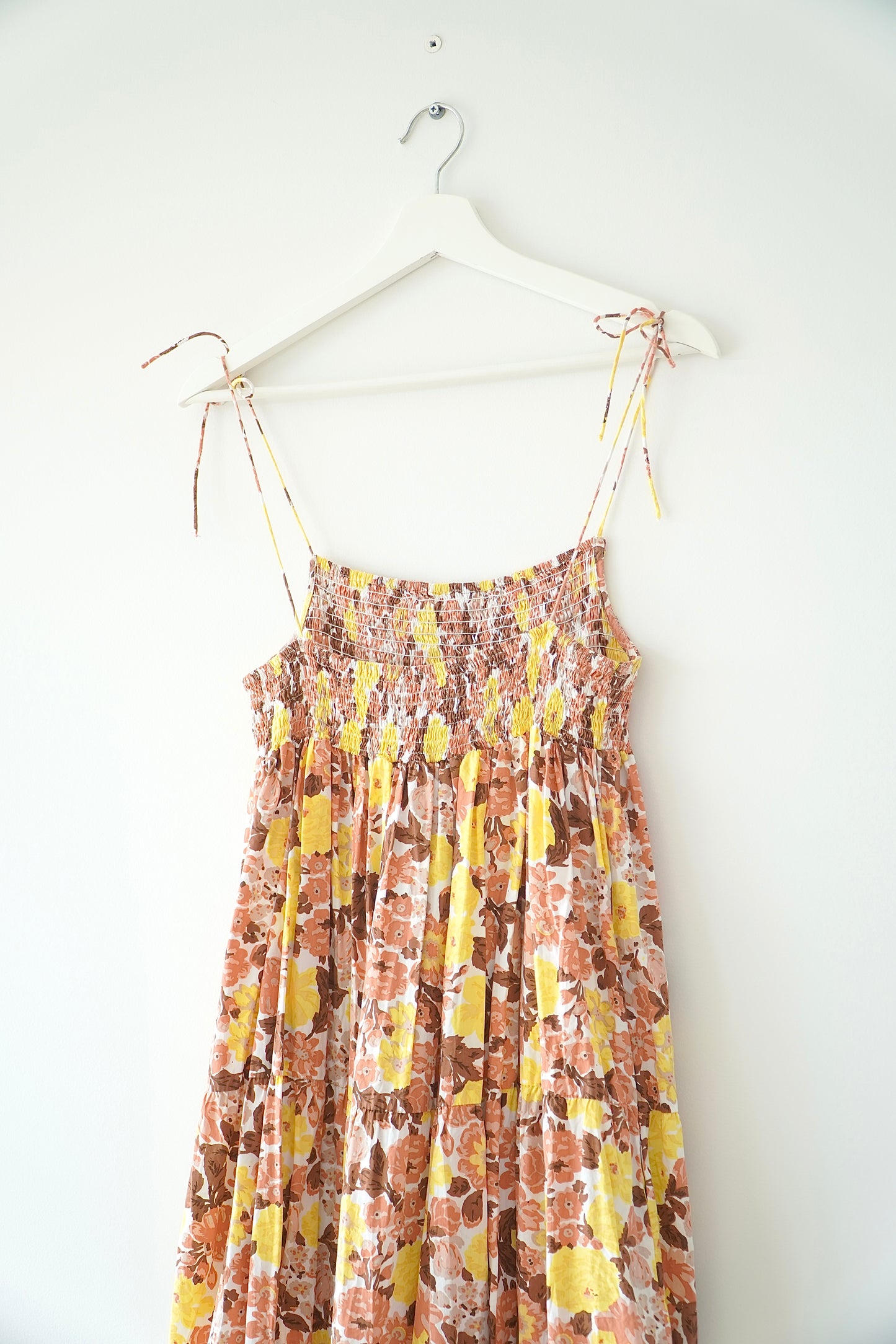 SWF Floral Print Tiered Maxi Gown (M)